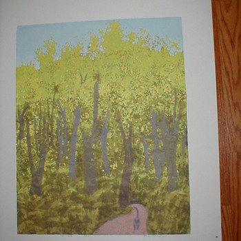 Jane Kraike serigraphs, pencil signed and titled, 307 prints!!  HELP!!!!