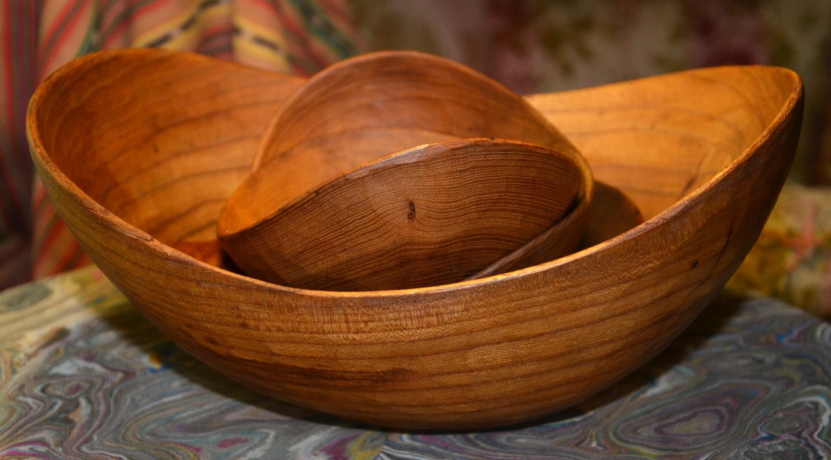 Set of Handcarved Wooden Bowls Collectors Weekly