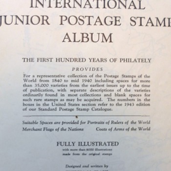 Stamp Collection: Given to my Great Aunt in 1945