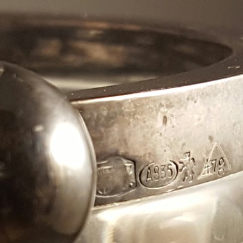 Hallmarks on Glass ice bucket? Part 2 - Silver