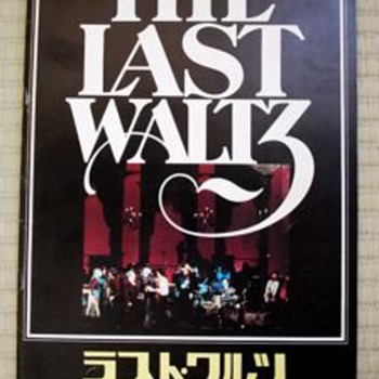 The Band "The Last Waltz" Japanese cinema program - Music