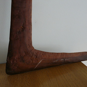 FLUTED WALBIRI MUDBURA WILKI (?) #7 BOOMERANG 