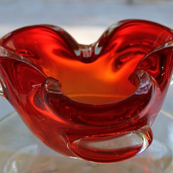 Maybe Alpine Japan Glass Bowl - Art Glass