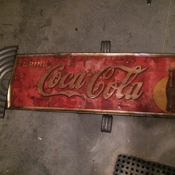 Coca Cola Sign and aluminum pieces?? - Coca-Cola