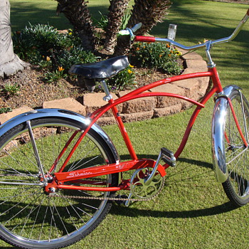 Kevin's Unrestored 1967 Schwinn Heavy Duti - Outdoor Sports