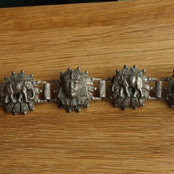 Egyptian revival bracelet - Costume Jewelry
