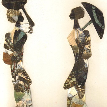 butterfly art - Folk Art