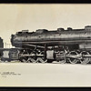 1960s Southern Pacific Cab Forward Locomotive Drawing