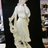 Vintage Bronze Mignon Lady Statue By Luca Madrassi