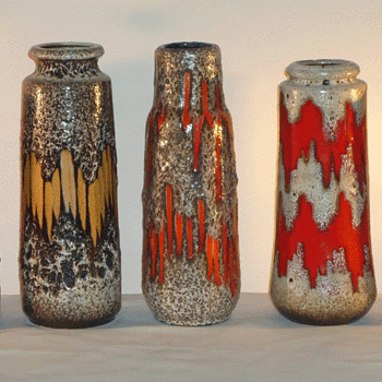 Collecting mid 20th century pottery, glass & other objects special collections on fat lava glazes
