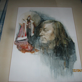Brian Bedford King Richard III by Susan benson 1980. 