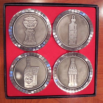 c. 1970 Coca-Cola Coasters - Coca-Cola