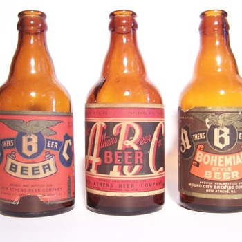 Steinie Beer Bottles