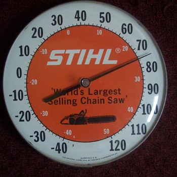 Stihl Thermometer - Advertising