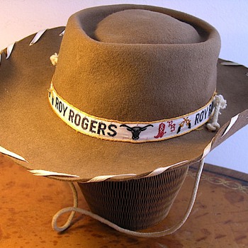 Roy Rogers, Feather Pillbox & Expandable Paper Hats - Hats