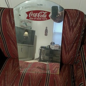 50's Coke mirror help