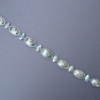 Navajo Sterling & Turquoise Childs Belt