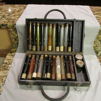 Lincoln Oil Co. Salesman Sample Case