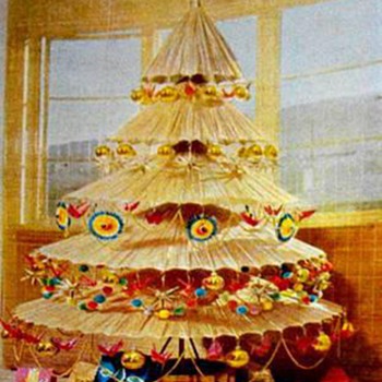 Umbrella Christmas Tree - Christmas