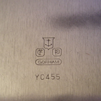 Gorham 14" diameter heavy holloware, Revere pattern