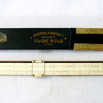 K & E Slide Rule