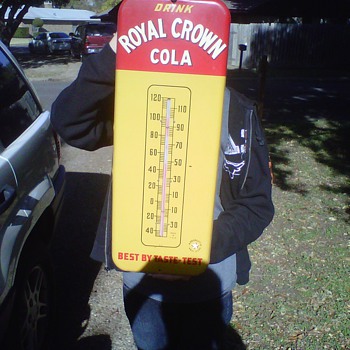 Royal Crown Cola Thermometer - Advertising