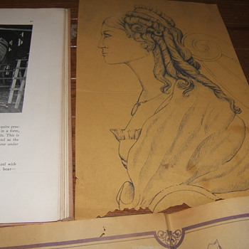 TALL SHIP BLUE PRINTS & BOOKS