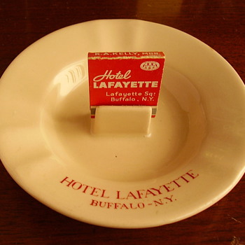 Hotel Lafayette, Buffalo, NY Vintage Ashtray