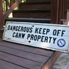 C&NW Railroad sign