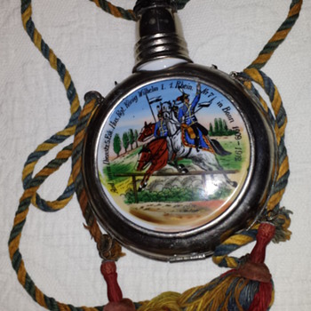 Reservist’s flask of Imperial German Hussar Urmetzer - Bottles
