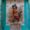 1891 January Green Calendar Tray