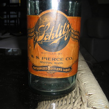 1908 SCHLITZ led by S.S. Pierce - Boston,ma