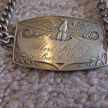 WW1 soldiers identification bracelet c. 1918 - Military and Wartime