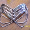 1920's large sterling pin