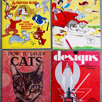 My Collection of Walter Foster Art Books