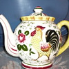 Rooster & Rose pattern plates/etc