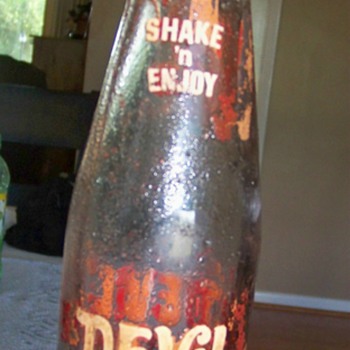 Devil Drink Bottle  Made 7-67 - Bottles