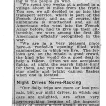 Remarkable story Wild over Gen Pershing in France WW1