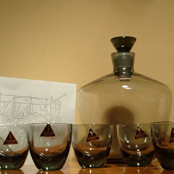 SUSSMUTH - GERMANY / LA REINE DECANTER SET 