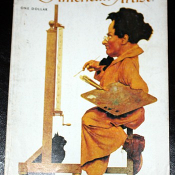 American Artist Magazine - 1973 - w/ interesting article on Maxfield Parrish - Paper