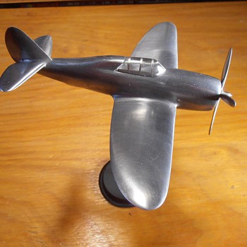 Early Cast Aluminum P-47B Thunderbolt Display Model