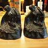 Reclining nude lady Art Deco Bookends - Sculptors Metal Guild