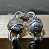 Silver Harley Davidson Skulls Bracelet