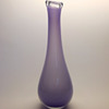 Gunnar Nylund lavender colored vase - Strombergshyttan 1950s.