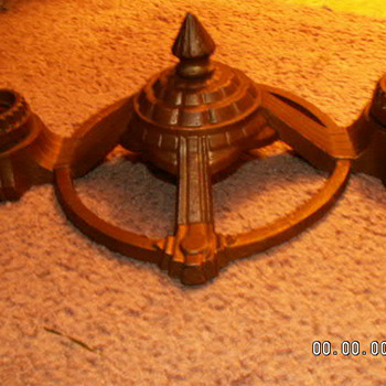 Antique Puritan Art Deco Iron Lights ~1920's - Lamps