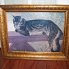 "SUMMER CAT"  by Theophile Steinlen,  lithograph