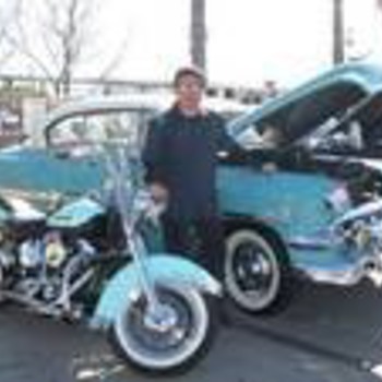 My '54 Chevy Bel; Air 2-door hard top!