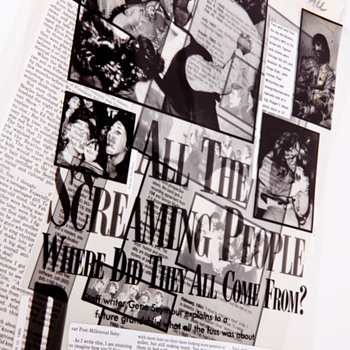 Beatles Newspaper Editorial Drafts