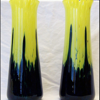 Ruckl ? vases - Art Glass