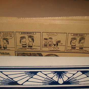Charlie Brown Peanuts Cartoon 1955. 4 Frames. Carl Schultz